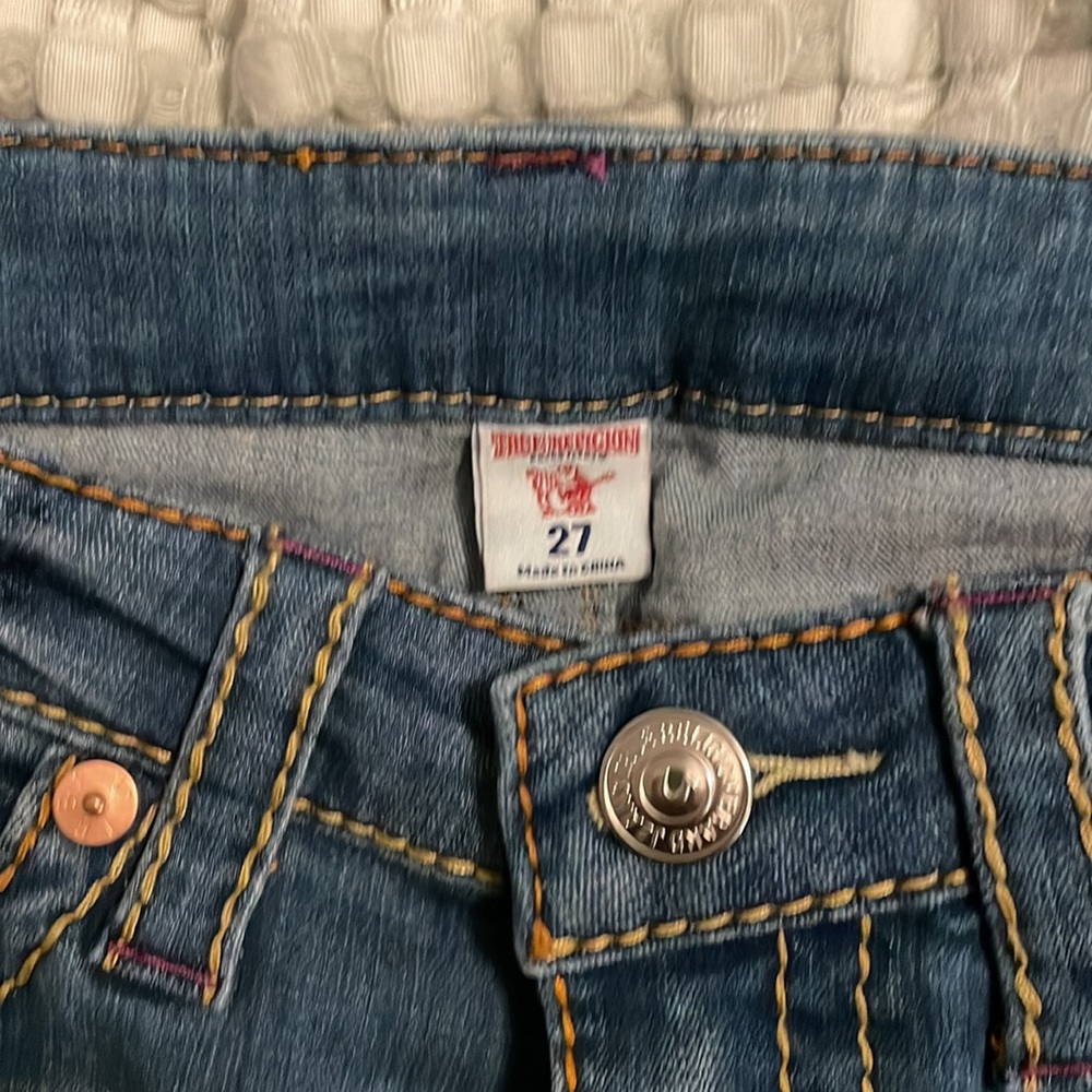 NWT True Religion Slim Straight Super Stretch Jeans - Picture 4 of 7